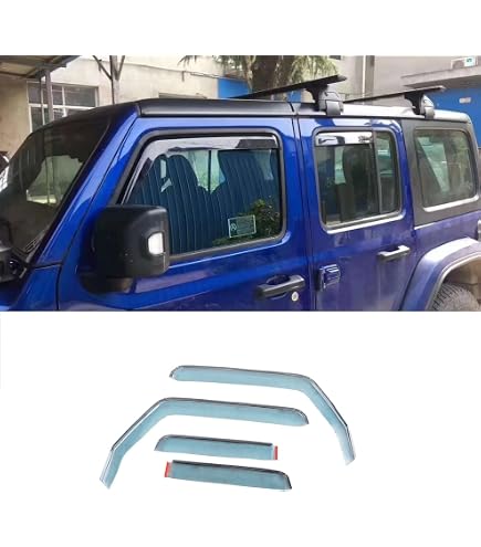Amazon | YOCTMドアバイザー ジープ ラングラー（Jeep Wrangler) JL