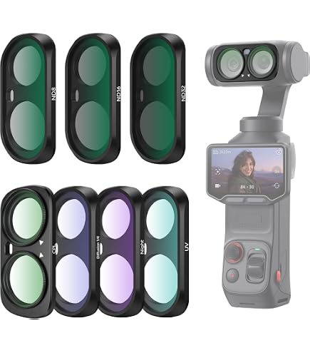 Amazon | フィルターセット Insta 360 Lunaウルトラカメラ対応 CPL、ND