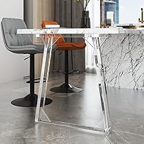 Ryo【アウトレット品】アクリル脚 ダイニングテーブル用 Ryo