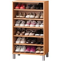 Amazon｜クロシオ オープンシューズボックスW60 ナチュラル 幅