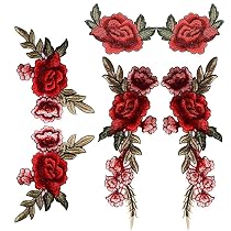 ロラライハリス　刺繍　マーメイド　薔薇　セット　ワッペン　生地 71pnoIHSYvS._AC_UL210_SR210,