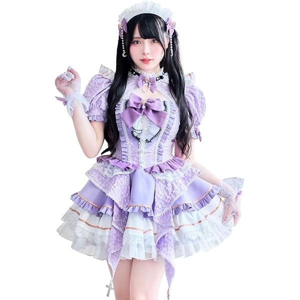 Amazon.co.jp: [Malymoon] コスプレ 魔法少女 魔法 メイド