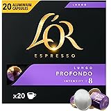 L'OR Espresso Ristretto Intensity 11 Nespresso Compatible Coffee Capsules - 10 Pack | Buy Now With Express International Delivery