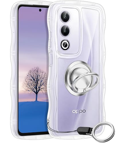 Amazon.co.jp: OPPO A3 5G ケース クリア ウェーブ TPU波状のバンパー