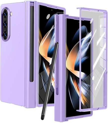 Samsung Galaxy Z Fold5 とペン付きケースセット Amazon.co.jp: Gufiire Galaxy Z Fold 5 ケース クリア Sペンホルダー