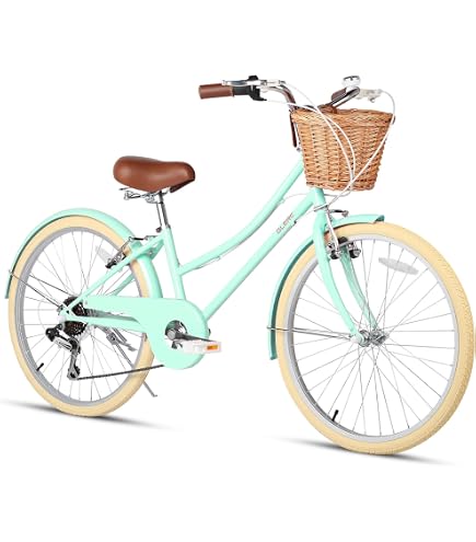Amazon | Glerc Little Molly 16インチ キッズバイク レトロクルーザー