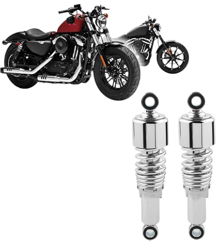 Amazon | 13インチ リアショック 1988-2020 Harley Sportster 883