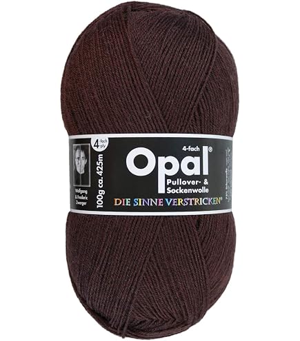 Amazon | Opal (オパール) 毛糸 UNI 単色 中細 タイプ COL. 9939