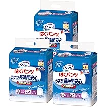 いちばんうす型パンツM〜Lサイズ７個、リフレはくパンツスリムLサイズ1個 Amazon | リフレ 【ケース販売】 はくパンツ うす型長時間安心 お得用