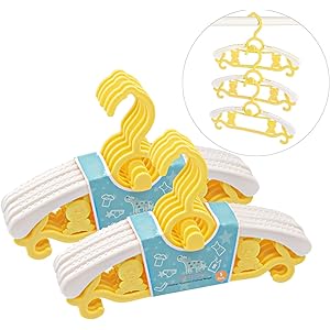 ベビーハンガー 子供ハンガー 子供用ハンガー 伸縮 滑らない フック部分にはロープ掛けに対応できて 滑り止め型崩れ防止省…