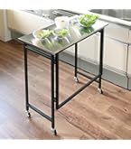 Amazon.co.jp: 山善(YAMAZEN) テーブル キッチンカウンター 折りたたみ