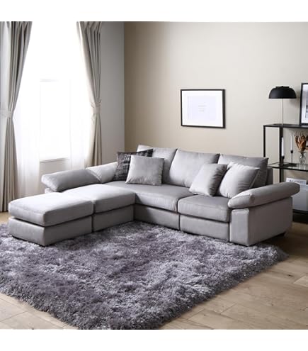 Amazon｜1人掛ソファ（PVCレザー）5段階リクライニング、フロアソファ