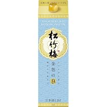 Amazon.co.jp: 松竹梅 金色の9% 紙パック 【9%で飲みごたえのある
