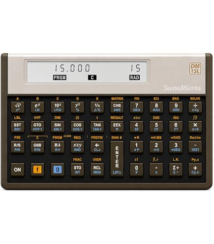 Amazon.co.jp: スイスマイクロス DM41L プログラム可能な科学計算機