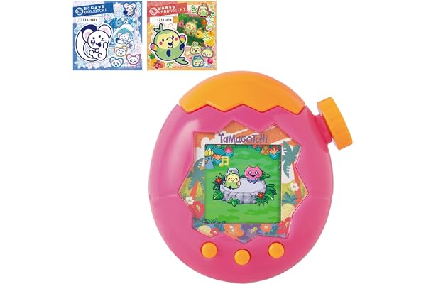 [バンダイ(BANDAI)] Tamagotchi Paradise - Orange Tropics（特典：『たまラボステッカー：おこじょっち』＆『たまラボステッカー：ぱろろっち』付き） 対象年齢 6 才以上 たまごっちパラダイス