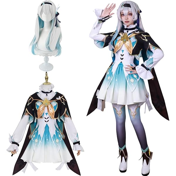 神成きゅぴ Blessing 衣装フルセット Amazon.co.jp: 神成きゅぴ 新衣装 コスプレ衣装(ウィッグ 靴