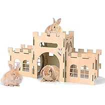 thumbnail image 2 of Large Sturdy Bunny House With Spacious Balcony Hidey 2 of 13