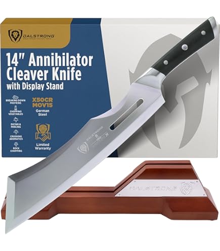 Amazon | Dalstrong オブリテレーター 肉切り包丁 - 23cm(9インチ