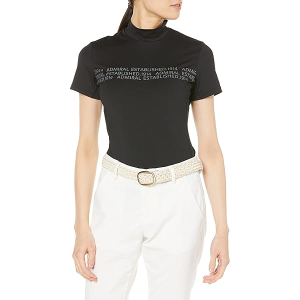 Amazon | [アドミラル ゴルフ] ゴルフシャツ ロゴホリゾンタル