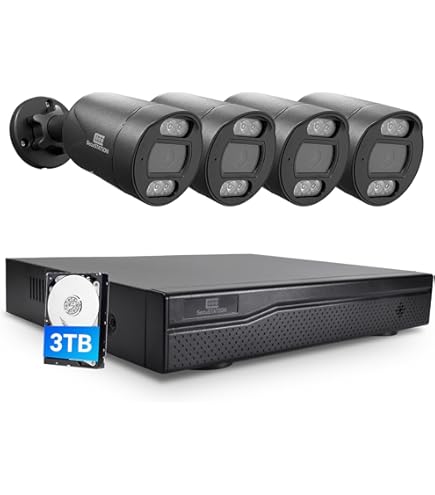 Amazon.co.jp: SecuSTATION SC-DP85(A) ブラック増設用単体防犯PoE