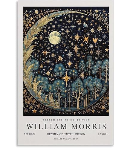 Amazon.co.jp: ウィリアム・モリス ポスター ヴィンテージ
