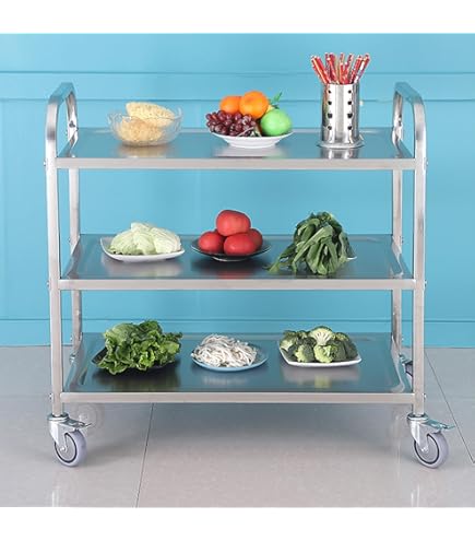 Amazon.co.jp: IKEA/イケア KUNGSFORS：キッチンワゴン60x40 cm