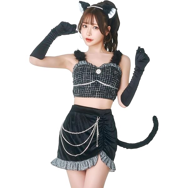 Amazon.co.jp: [Malymoon] コスプレ レオパード ヒョウ柄 女豹