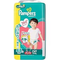Amazon.co.jp: 【パンツ Lサイズ】パンパース オムツ さらさらケア (9 