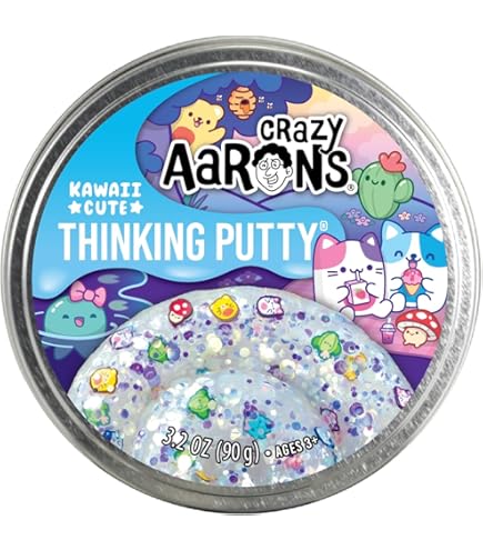 Crazy Aaron's Mini Putty Tins Lucky 7 Surprise Gift Set - 7 Pack (.47oz