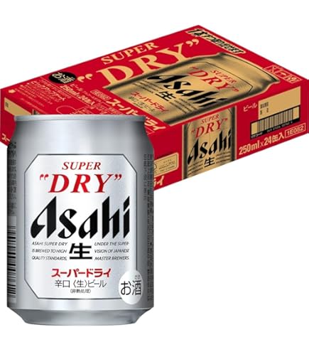 Amazon.co.jp: ビール アサヒ スーパードライ 250ml 1ケース