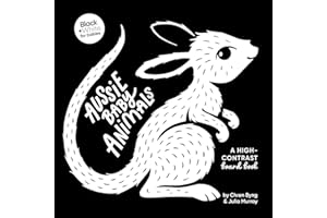 Aussie Baby Animals: A high-contrast board book (Black and White for Babies, #1)