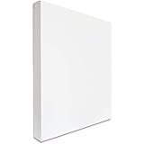 [Amazonブランド] Eono(イオーノ) ストレッチ キャンバス チャンキー ブランク 100% コットン 40cm x 40cm