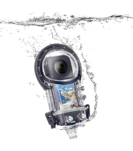 Amazon | Insta360 ONE X 専用 防水ケース/ダイブケース 30M 水中保護