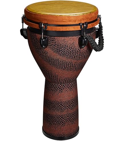 Amazon.co.jp: 山羊皮のアフリカのドラム ジャンベ アフリカン 古い