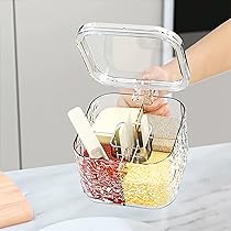 Amazon｜調味料ポット 調味料入れ 砂糖入れ 塩入れ 湿気防止