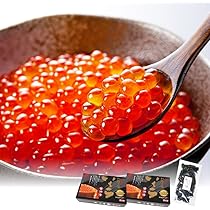 いくら醤油漬け　北海道産　500gx2セット Amazon.co.jp: いくら醤油漬け 北海道産 500g （250g×2パック