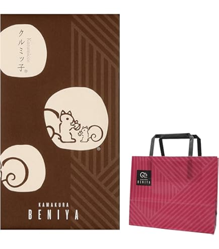 Amazon.co.jp: 鎌倉紅谷 クルミッ子 切り落し 270g× 1袋 & 紙袋付き