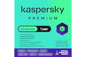 Kaspersky Premium Total Security 2026 20 Device 1 Year [Digital Code]