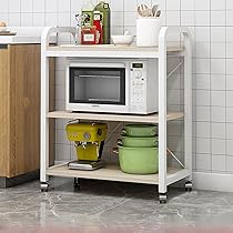 キッチン収納・ラック Wave Blue Rack Amazon.co.jp: Bestier キッチンラック レンジ台 棚