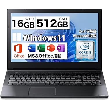 美品✨高性能i5＆SSD/メモリ8GB✨カメラ すぐ使える軽量パソコンPC Amazon.co.jp 最新リリース: 標準型ノートパソコン の新着