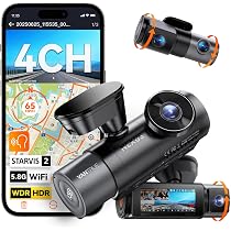 Amazon.co.jp: VANTRUE N5S 4カメラ ドライブレコーダー 360度 前後 