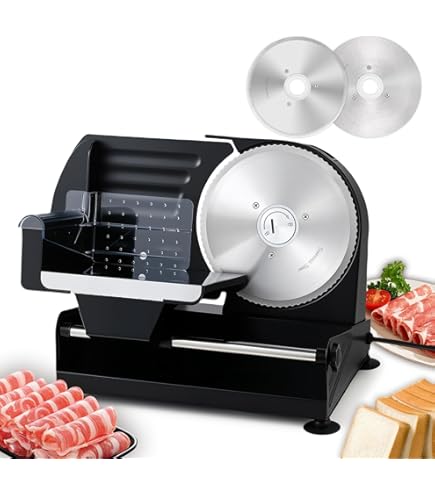Amazon | ミナトワークス 業務用ミートスライサー PMS-250G／PMS-250F 