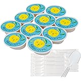 因島産 八朔の果肉入りゼリー 78g×10個 ＋ 食べやすい個包装スプーン10個 doremiオリジナルセット はっさくゼリー 来客用 ご家庭用
