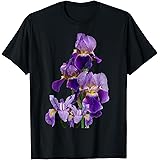 アイリス フラワープラント ガーデニング ガーデニング ガーデニング ラバー テネシー Tシャツ