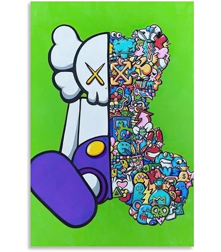 アート作品 ポップアートパネル kaws アート KAWS カウズ 作品販売