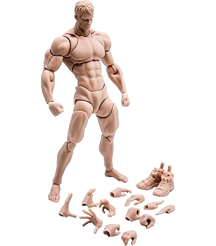 Amazon.co.jp: WIND TOYS 1/12スケール PVC&POM製 超可動フィギュア