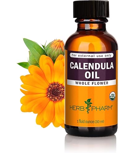 Amazon | 海外直送品Calendula Oil, 4 Oz by Herb Pharm | Herb Pharm