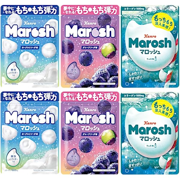 Amazon | カンロ 4Dグミブロックス 72g×6袋 | カンロ | グミ 通販