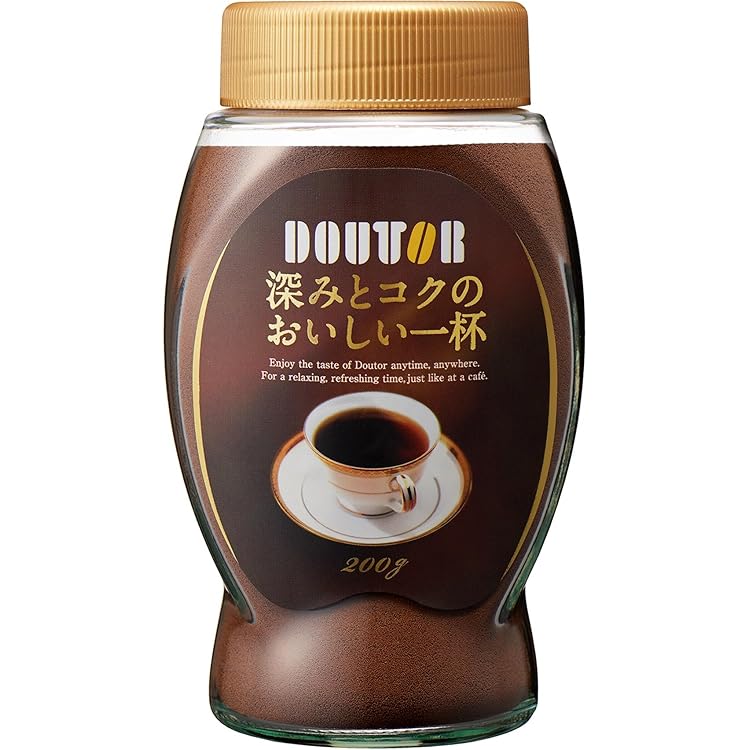 DOUTOR ドトールコーヒー 香り豊かなおいしい一杯 70g ×12本 ドトール