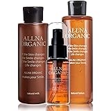 オルナ オーガニック 化粧水 乳液 美容液 200 &150 &47ml ３点 セット スキンケアセット ギフト 保湿 乾燥肌 用 無添加 女性 男性 肌荒れ 対策 ボタニカル な 香り 日本製